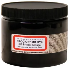 Jacquard Procion MX Dye 8oz-Brilliant Orange