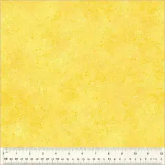 Yellow Noteworthy Splatter 44"/45 Fabric Per Yard