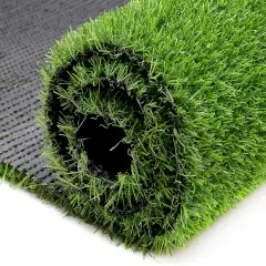 6ftx10ft Artificial Grass Turf Mat 1.2" Thick Lawn with Drainage