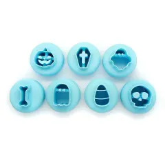 Mini Halloween Clay Cutters for Stud Earrings, 7 pcs, Adorabilities