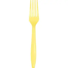288 pc Bulk Mimosa Plastic Forks