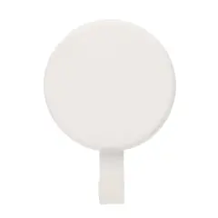 Haute Decor Attract&reg; Magnetic Hanger, 1 Pack - Strong Magnet Hook for Metal Doors and Surfaces White