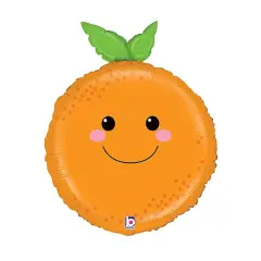 Betallic&reg; 26 Inch Produce Pals Orange Balloon