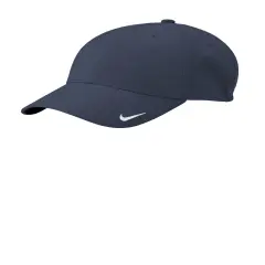 Nike&reg; Dri FIT Legacy Cap Moisture Wicking Adjustable Sports Hat with Classic Style Navy