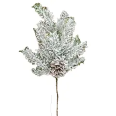 Heavy Snowy Mix Pine Spray