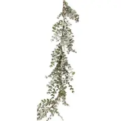 Snowy Eucalyptus Garland 5ft