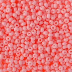 John Bead 8/0 Solgel Czech Glass Seed Beads, 500g Chalk Pink
