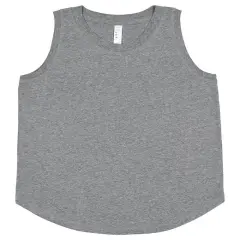 LAT&reg; Girls' Relaxed Tank GRAPHITE HEATHER