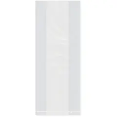 Plymor 4" x 2" x 10" (Pack of 100), 2 Mil Gusseted Plastic Bags