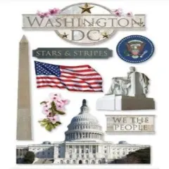 Paper House Washington DC Dimensional Stickers