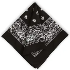 Large Bandana Headband - Handkerchief Bandanas for Men & Women - Paisley Bandana Pack - Cowboy Scarf