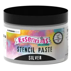 Art By Marlene Essentials Stencil Paste-Nr. 04, Silver