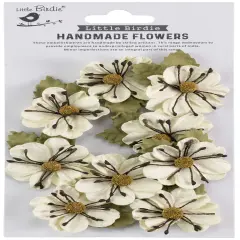 Little Birdie Wendy Paper Flowers 9/Pkg