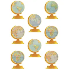 Travel The Map Globes Accents, Pack of 30