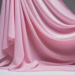 1 Yard Ethereal Chiffon Fabric for Backdrops, Fashion & Decor 58/60" Width baby pink