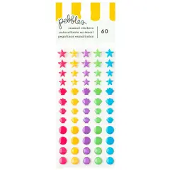 Pebbles Fun In The Sun Enamel Dots-60/Pkg
