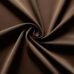 1 Yard Poly Poplin Fabric 58/60'' Inches Wide Wrinkle Resistant Material for Apparel and Tablecloths Brown