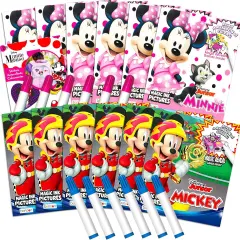 Minnie Mouse and Mickey Mouse Imagine Ink Coloring Book Set