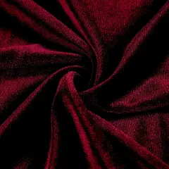 1 Yard Stretch Velvet Fabric for Costumes Dancewear Apparel Upholstery and Crafts 58 60 Inch Width Wine