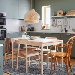 18" Pendant Lamp Bamboo Handmade