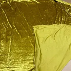 1 Yard Stretch Panne Velvet Velour Fabric for Loungewear & Dance 58/60" Width Dark Gold