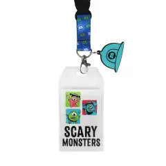 Monsters Inc Scary Monsters Blue 22" Lanyard