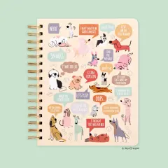 If Dogs Could Talk Spiral Notebook, Hardcover Journal