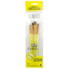 RCC 219 | Crafter's Choice&trade; 4pc Synthetic Sable Shader Brush Set