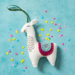 Llama from Felt Craft KitMKLAM1F