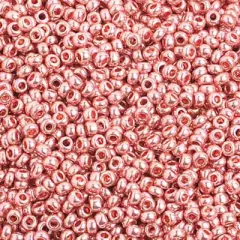 John Bead 10/0 Metallic Solgel Czech Glass Seed Beads, 500g Pink