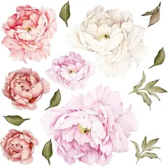 Peony Floral Wall Decal