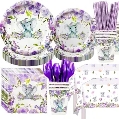 Baby Shower Party Supplies Tableware