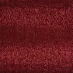 1 Yard Fake Feather Hacci Mohair Knit Fabric 290 GSM, 60/62&Prime; Wide Polyester Spandex Blend BURGUNDY