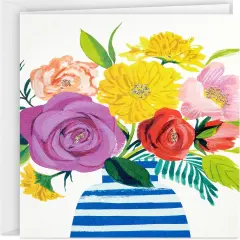 Floral Bouquet (20 Cards with Envelopes)