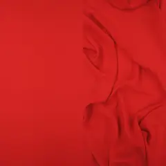 1 Yard Wool Dobby Solid Woven Fabric Soft Textured Drapery Upholstery 57/58" Width TOMATO RED