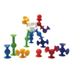 Fat Brain Toys Squigz Starter Set - 24 Pieces