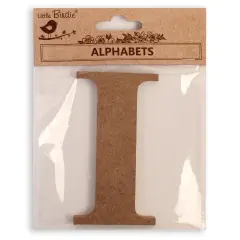 Little Birdie MDF Alphabets Upper Case 4" 1/Pkg-I