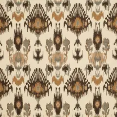 Earth - Brown AbstractGeometric,global Upholstery Fabric 54 Inches"