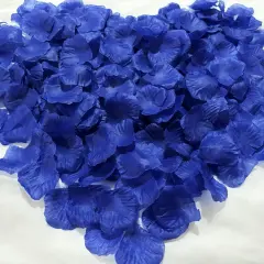 Blue Rose Petals 2000 PCS Fake Rose Petals for Wedding,Engagement, Proposal, Artificial Flower Petals for Valentine&rsquo;s Day, Romantic Night, Party, Flower Decorations