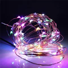 300 LED Curtain Lights copper wire Multicolor