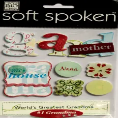 Me & My Big Ideas Grandmother Dimensional Stickers