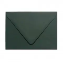 Colorplan RACING GREEN - 91 Lb. / 135 gsm / 8 pts Matte Premium Cardstock Paper Text A2 Euro Flap Envelopes Bulk Pack of 250