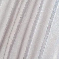 1 Yard Hologram Foggy Foil 4 Way Stretch Nylon Spandex Fabric for Activewear Costumes 60&rdquo; Width Pink Silver