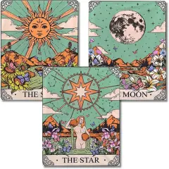3 Pack Tarot Cards Diamond Painting Kit - 11.8x15.7inch