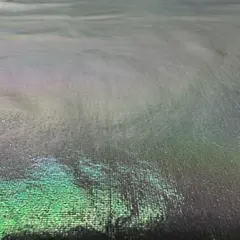 1 Yard 2-Way Stretch Poly Spandex Rainbow Foil Fabric 60&rdquo; Width Blue