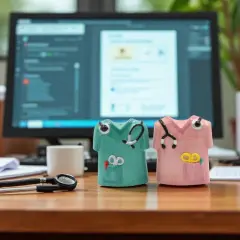 Healthcare Heroes Nurse Scrubs Salt And Pepper Shakers, Home D&eacute;cor, Gift for Nurse, Kitchen D&eacute;cor, Dining Table D&eacute;cor