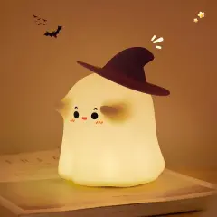 Cute Kids Night Light Magician Lamp Silicone