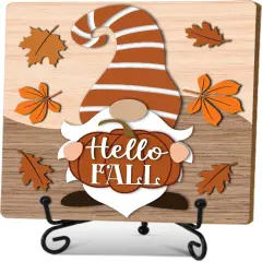 Autumn Gnome Thanksgiving Table Decor - Hello Fall Decor