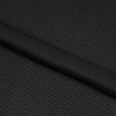 Diamond Jacquard Stretch Mesh Fabric Black