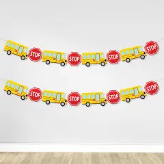 Bus Banner - 10 Feet, No DIY | School Bus Decorations